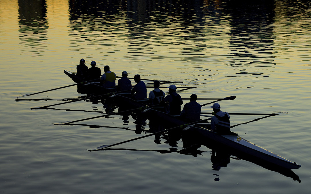 Rowing is a team sport and so is product development